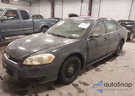 2010 Chevrolet Impala Police z USA, uszkodzony, nr VIN 2G1WD5EM7A1242337